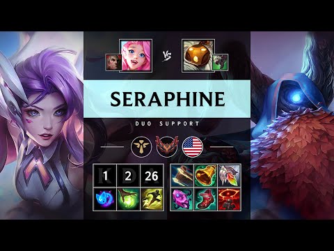 Seraphine Support vs Bard - NA Grandmaster Patch 25.S1.3