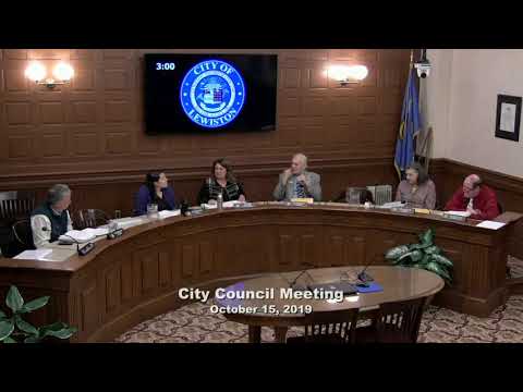 City Council Workshop & Meeting 10/15/2019