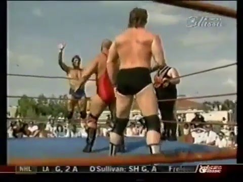 Herb Abrams UWF Bam Bam Bigelow, Brian Blair, Paul Orndorff vs Bob Orton, Boris Zhukov, Rusty Brooks