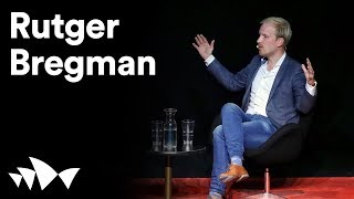 Rutger Bregman on universal basic income | #ANTIDOTE | Sydney Opera House