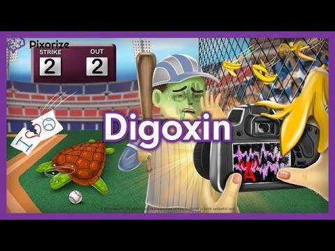 Digoxin Nursing Pharmacology NCLEX Mnemonic | Mechanism of Action, Toxicity, Side Effects