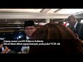 Kedatangan capres nomor urut 02 Prabowo Kedatangan capres nomor urut 02 Prabowo