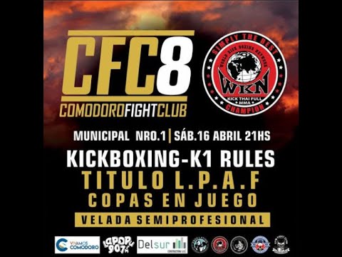 2da Pelea Ivan, ahora Campeón Patagónico Juvenil KickBoxing