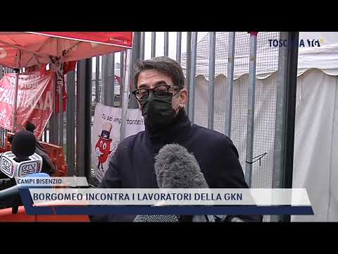 2021-12-24 CAMPI BISENZIO - BORGOMEO INCONTRA I LAVORATORI DELLA GKN