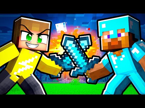 Mick VS Pro Speler In Minecraft!