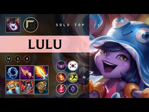 Lulu Top vs Renekton - KR Master Patch 25.24