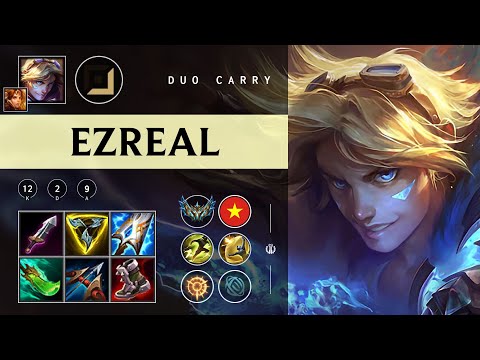 Ezreal ADC vs Ashe - VN Challenger Patch 25.24