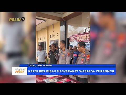 POLRES TEGAL KOTA AMANKAN TINDAK PIDANA CURANMOR