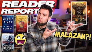 Reader Report Update #2 🔔 Westeros to...MALAZAN? 😳 Fun Fantasy &amp; An Addictive Thriller Buddy Read