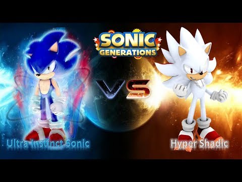 Sonic Generations Mod Part 199_ Ultra Instinct Sonic VS Hyper Shadic (1080p60fps)