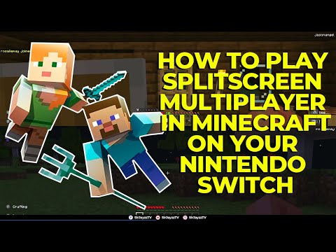 How to Play Split Screen Multiplayer in Minecraft on Your Nintendo Switch
