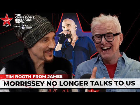 Tim Booth from James REVEALS "Morrissey Doesn't Talk to us Anymore" + the impact of hit,  'Sit Down'
