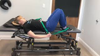 Supine Quad/Hip Flexor Stretch with Strap