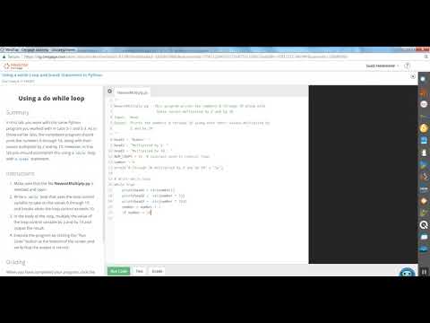 Cop1000 Using A While Loop And Break Statement In Python