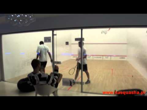 2012.05.17 Poznań MySquash IMP 2012 - Krzysztof Pietras vs Marcin Grabowski
