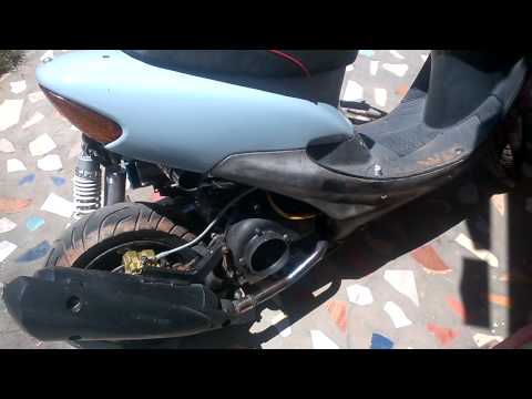 Honda DIO ZX yamaha Fuzzy 4CW motor swapped