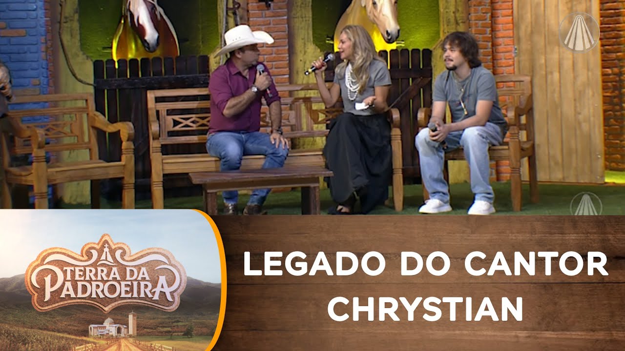 João Vieira filho do cantor CHRYSTIAN segue os passos do pai na música