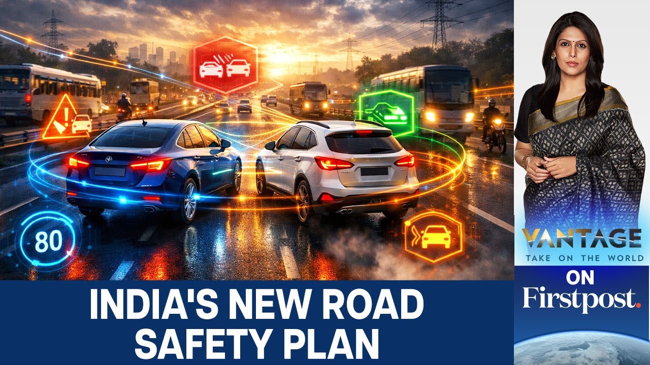 India to Launch Vehicle-to-Vehicle Communication System to Curb Accidents| Vantage with Palki Sharma