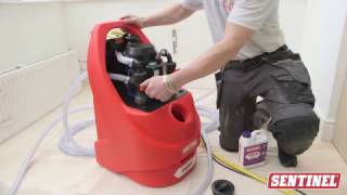 How to powerflush a central heating system (1/2)
