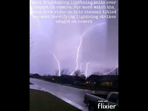 The most frighteningly terrifying lightning bolts ever caught on camera