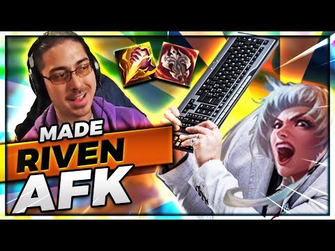 HOW TO MAKE A RIVEN AFK! | DOTDYR + SMITE TOP - Trick2G