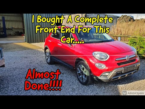 Why Did I Buy A Complete Front End For The Fiat 500X With Little Damage On It?
