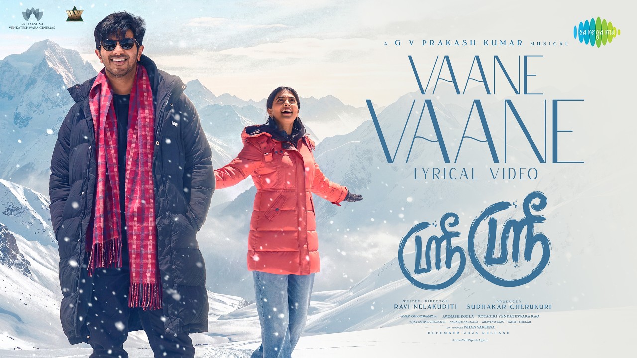 Vaane Vaane | Sri Sri (Tamil) | Dulquer Salmaan | Pooja Hegde | GV Prakash Kumar | Ravi Nelakuditi