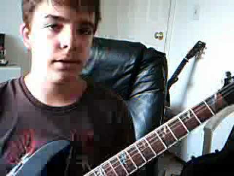 MASTER OF PUPPETS METALLICA GUITAR LESSON PART 4