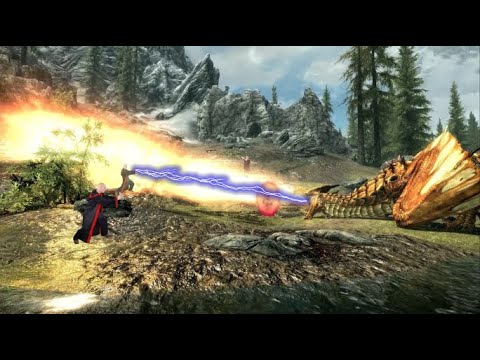 Sovngarde Song: Live-Action Dragon Slaying in Skyrim
