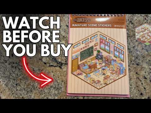 Review of 3D Sticker Scene Book