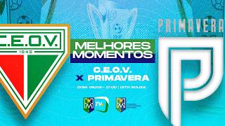 MELHORES MOMENTOS - OPERÁRIO VG X PRIMAVERA (Campeonato Mato-Grossense)