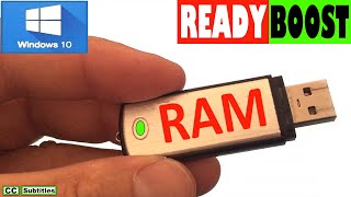 How to use USB Flash Drive as RAM Windows 10