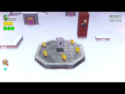 Super Mario 3D World [Switch] 9-8 Itemless Speedrun - Time: 47 (Tied WR)