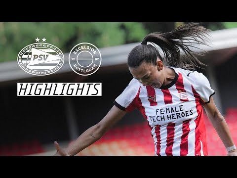 Highlights | PSV Vrouwen begint winnend aan de competitie 💪
