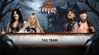 WWE 2K25 - Rhea Ripley + Liv Morgan VS Finn Balor + Dominik Mysterio | Tag Team Match | WWE