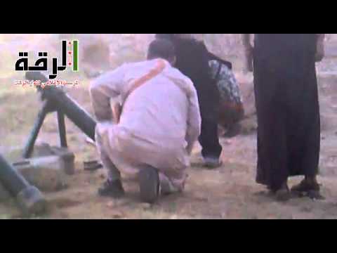 استهداف الفرقة 17 بقذائف الهاون من قبل سرية رجال الحق التابعة لكتيبة حذيفة بن اليمان في ريف الرقة