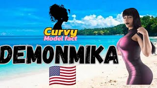 Who Is Dem0nmika 🇺🇸Curvy Model Biography, Career & Interesting Facts