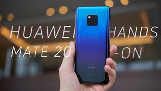 Huawei Mate 20 Pro / Huawei Mate 20 Hands-on: Cameras, Cubed