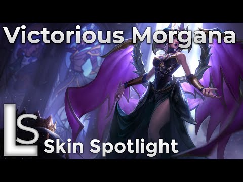 Victorious Morgana - Skin Spotlight - Collection - League of Legends - Patch 10.22.1