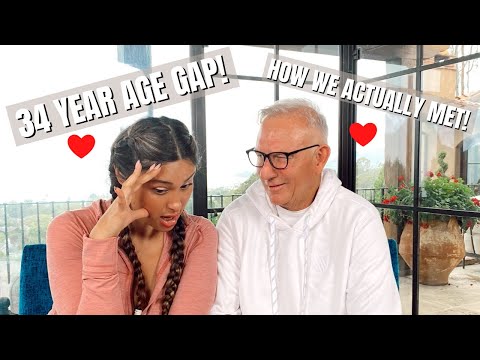 34 YEAR AGE GAP! HOW WE MET (WAS IT LOVE AT FIRST SIGHT?) | Mayra & Donnie