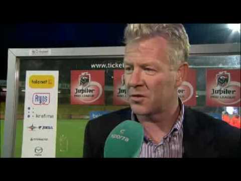 Reactie Peter Maes na de gewonnen thuismatch tegen Lokeren