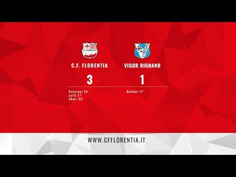 C.F. Florentia vs Vigor Rignano 3 - 1 Campionato Serie C 19/03/2017