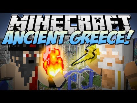 EPIC BATTLE with Ancient Greek GODS in Minecraft!