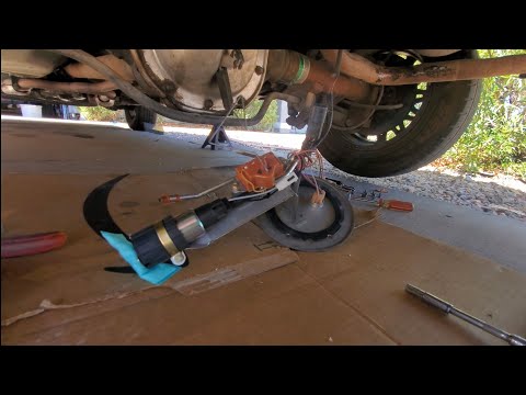 Fuel pump install 2000 Ford Crown Vic, Lincoln Town Car, Mercury Grand Marquis