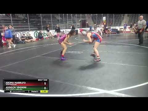 112 Lbs Cons. Round 4 - Addison Vindigni, Team North Carolina Vs Aroma Marrufo, Team Missouri Dce1