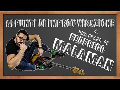 Lezioni di Basso 48 - Appunti di Improvvisazione vol 4