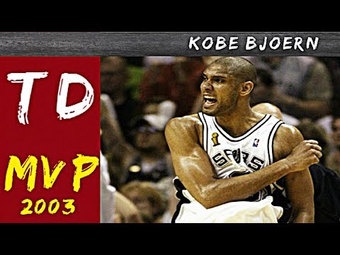 MVP der Finals MVPs - Tim Duncan 2003 - Kobe Bjoern