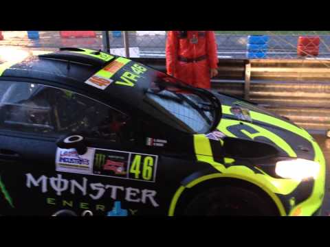 Monza Rally Show 2014 - Friday - Robert Kubica vs Valentino Rossi