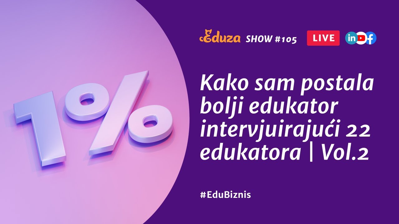 Kako sam postala bolji edukator intervjuirajući 22 edukatora: Vol.2 | #105