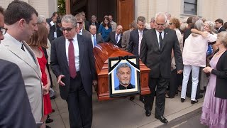 At Sylvester Stallone tragic funeral! Our condolences to Sylvester Stallone family, Goodbye